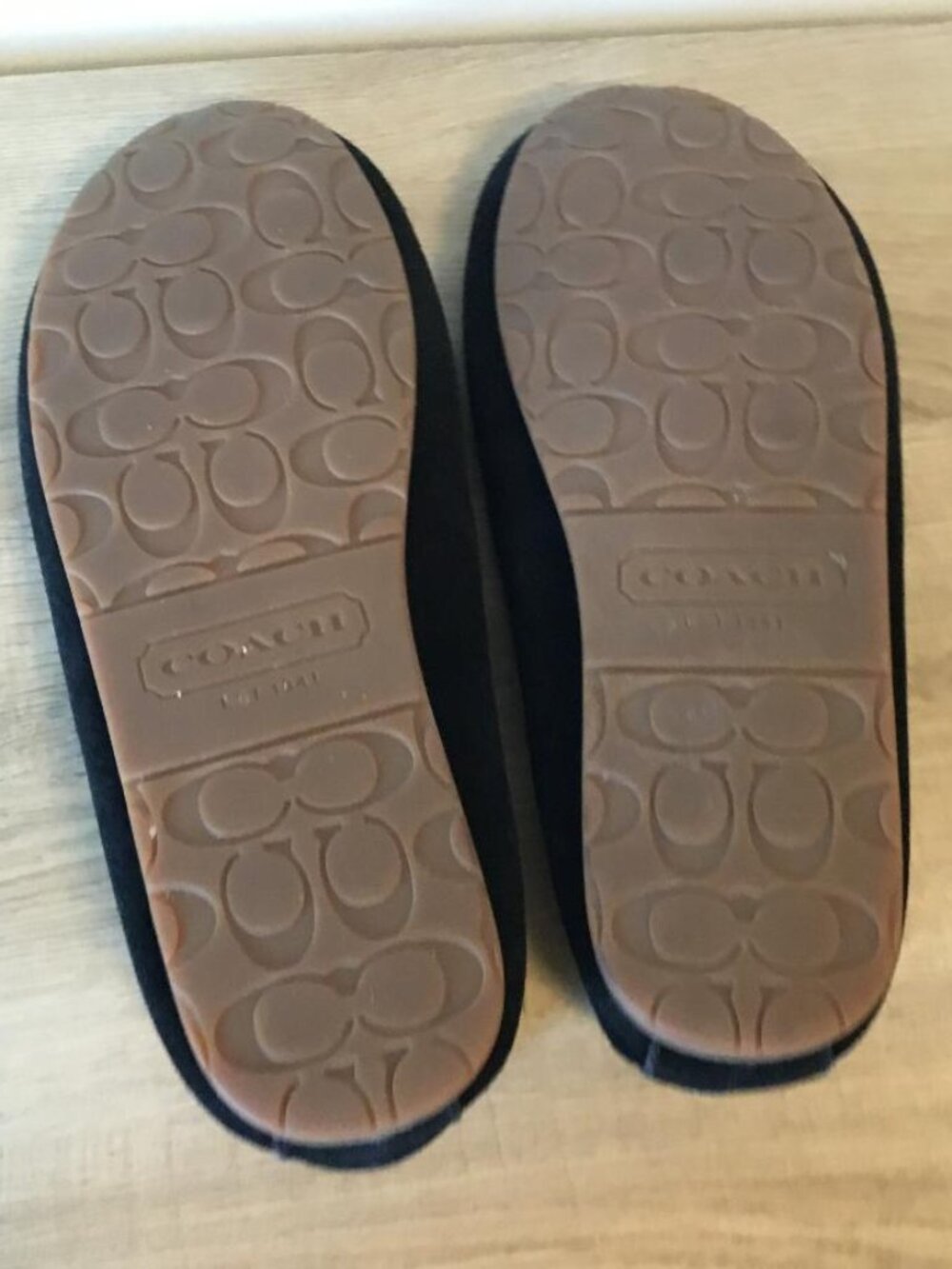 Coach Antonia A8809 Black and Tan Moccasins US Size 8B EUC - Picture 5 of 6